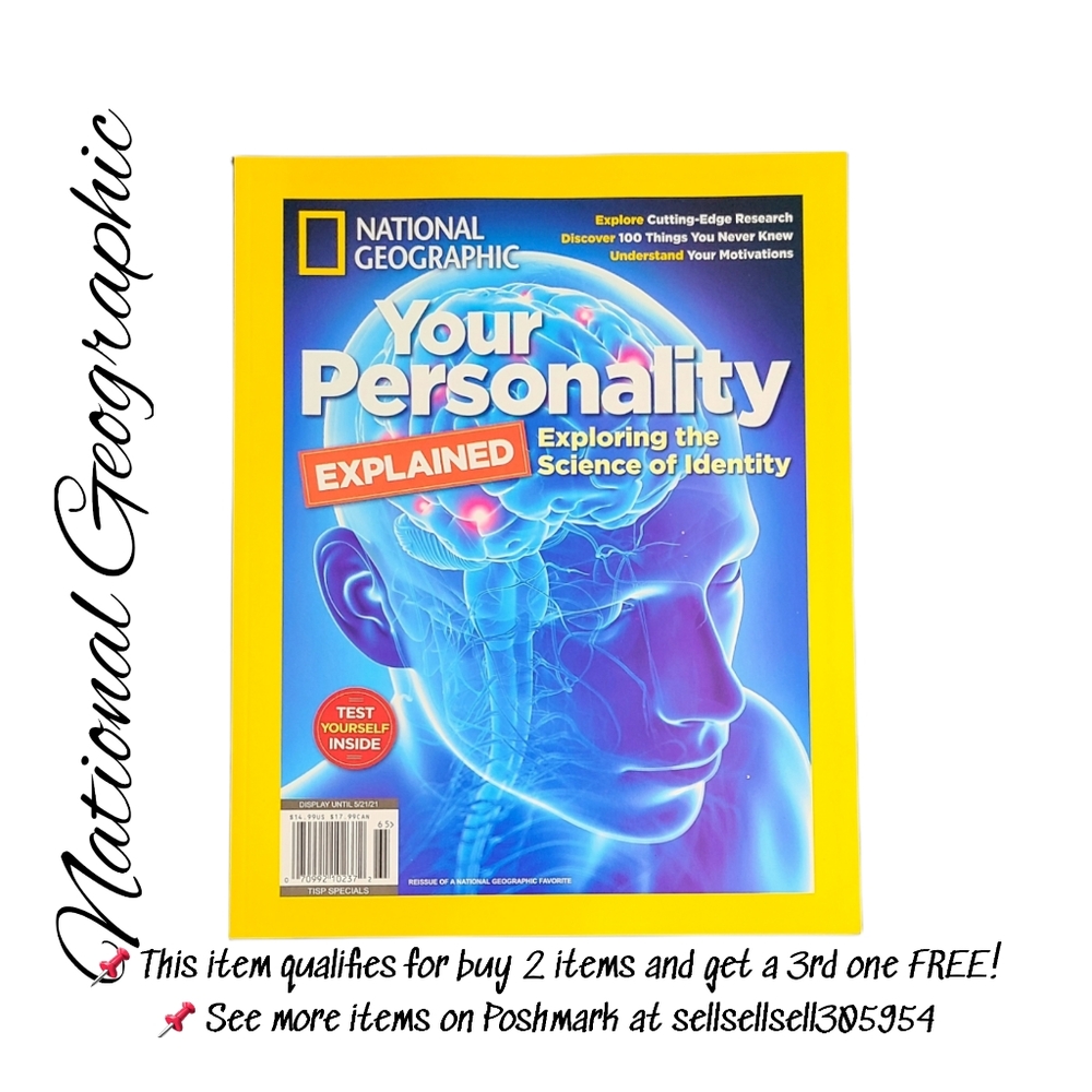 📌 *Magazine - National Geographic - Your Personality Explained - Paperback